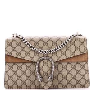 Dionysus Bag Gg Coated Canvas Small #211043G16B
